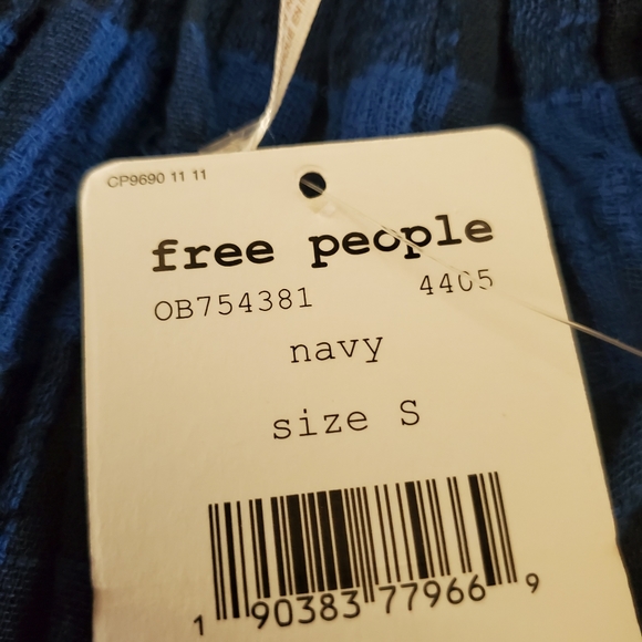 Free People Plaid Oversized Blouse - Picture 12 of 13
